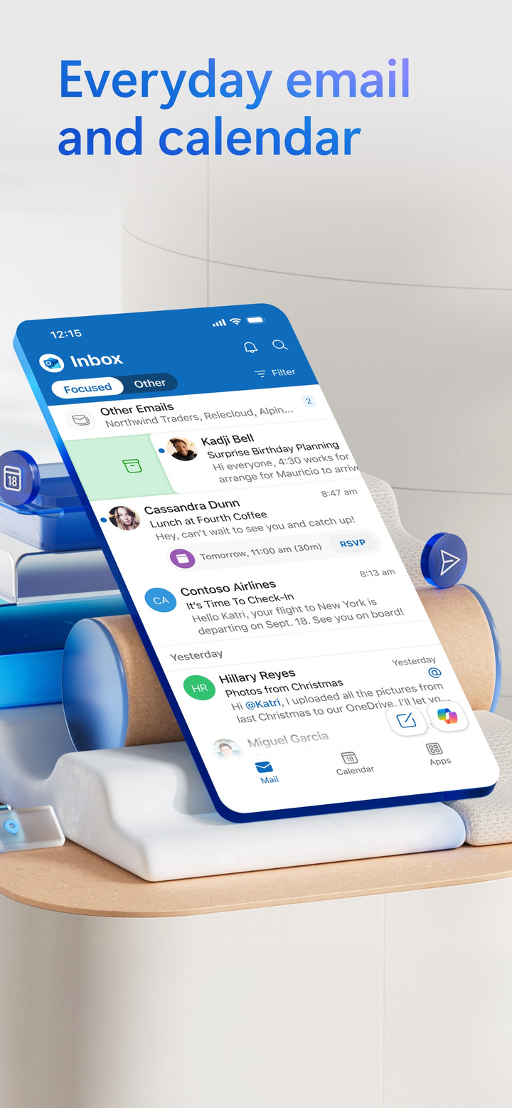 Microsoft Outlook product preview