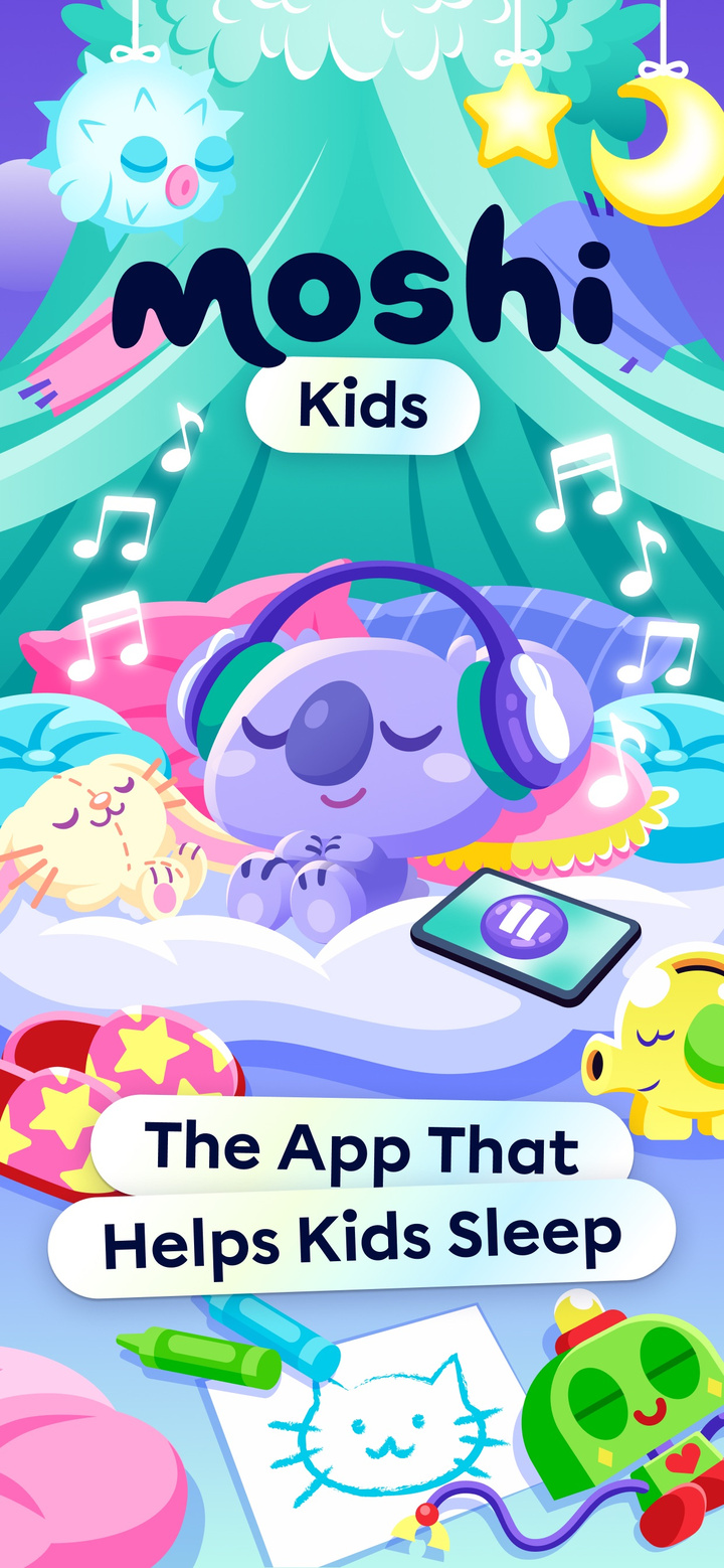 Moshi Kids: Sleep, Relax, Play app screenshot