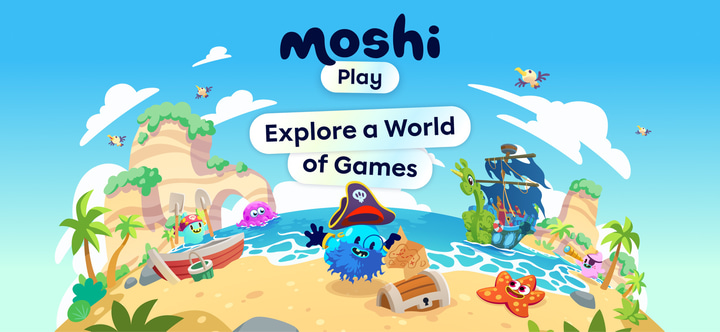 Moshi Play: Games for Kids app screenshot