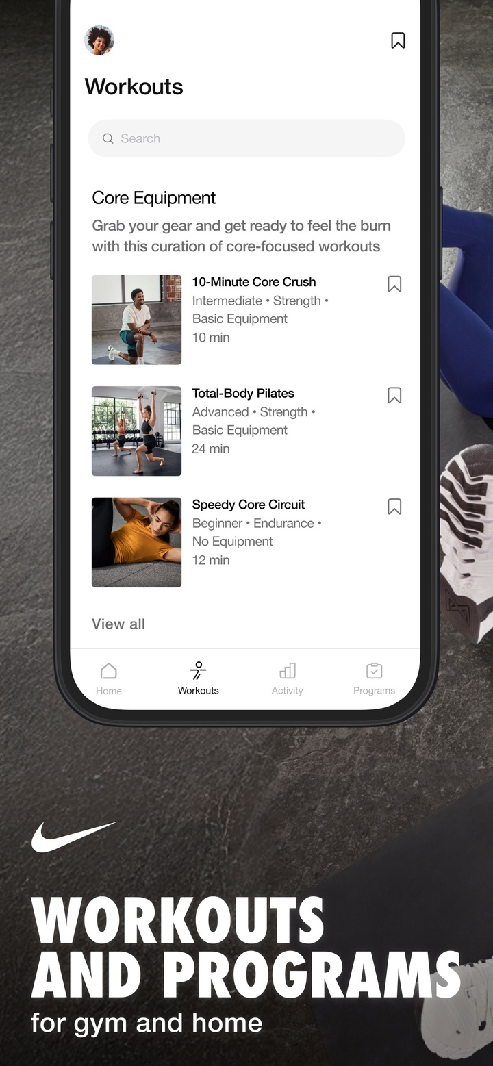 Nike+ Training Club preview