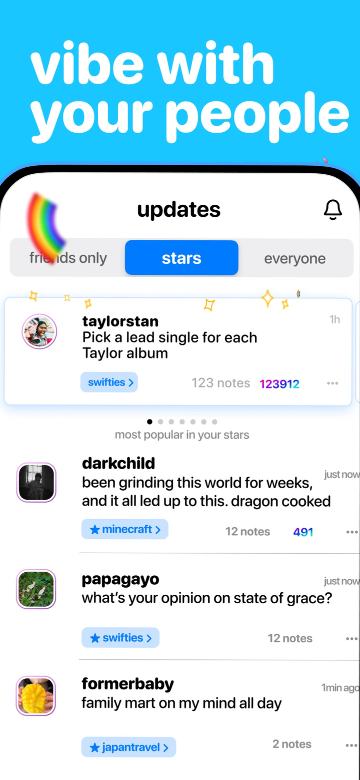 noplace: make new friends app screenshot