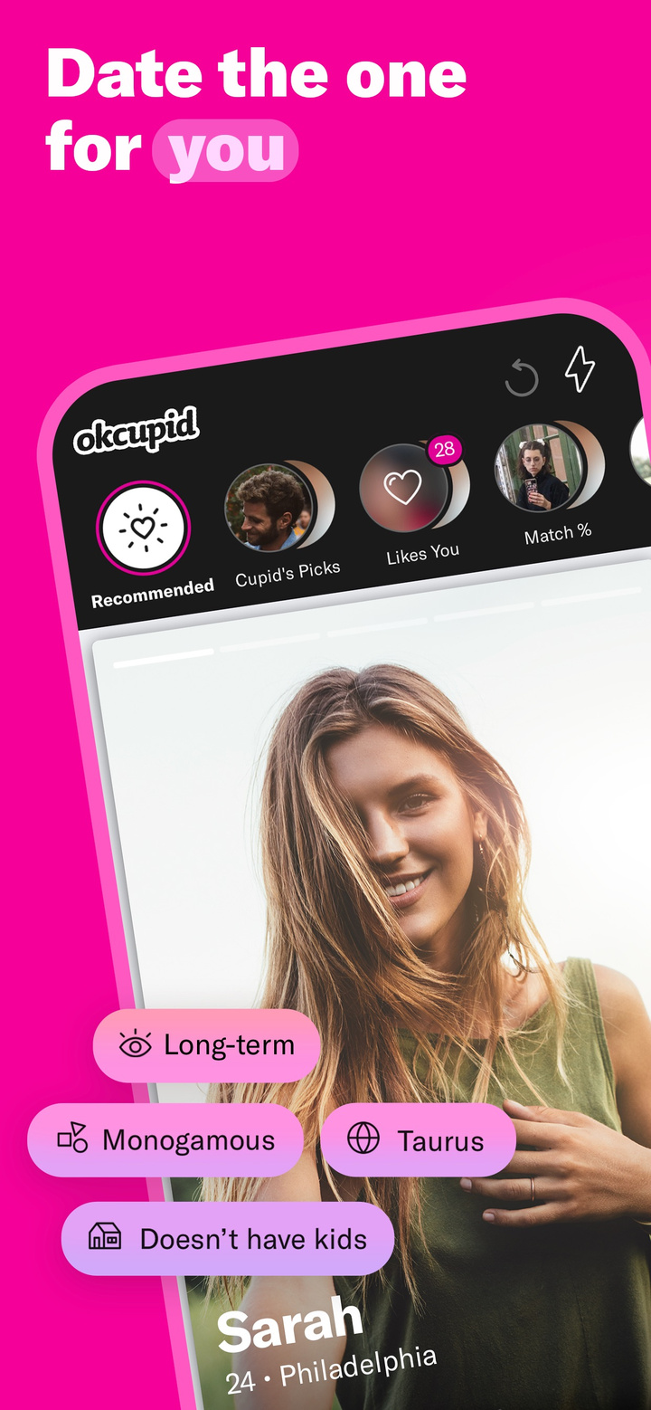 OkCupid Dating: Date Singles app screenshot