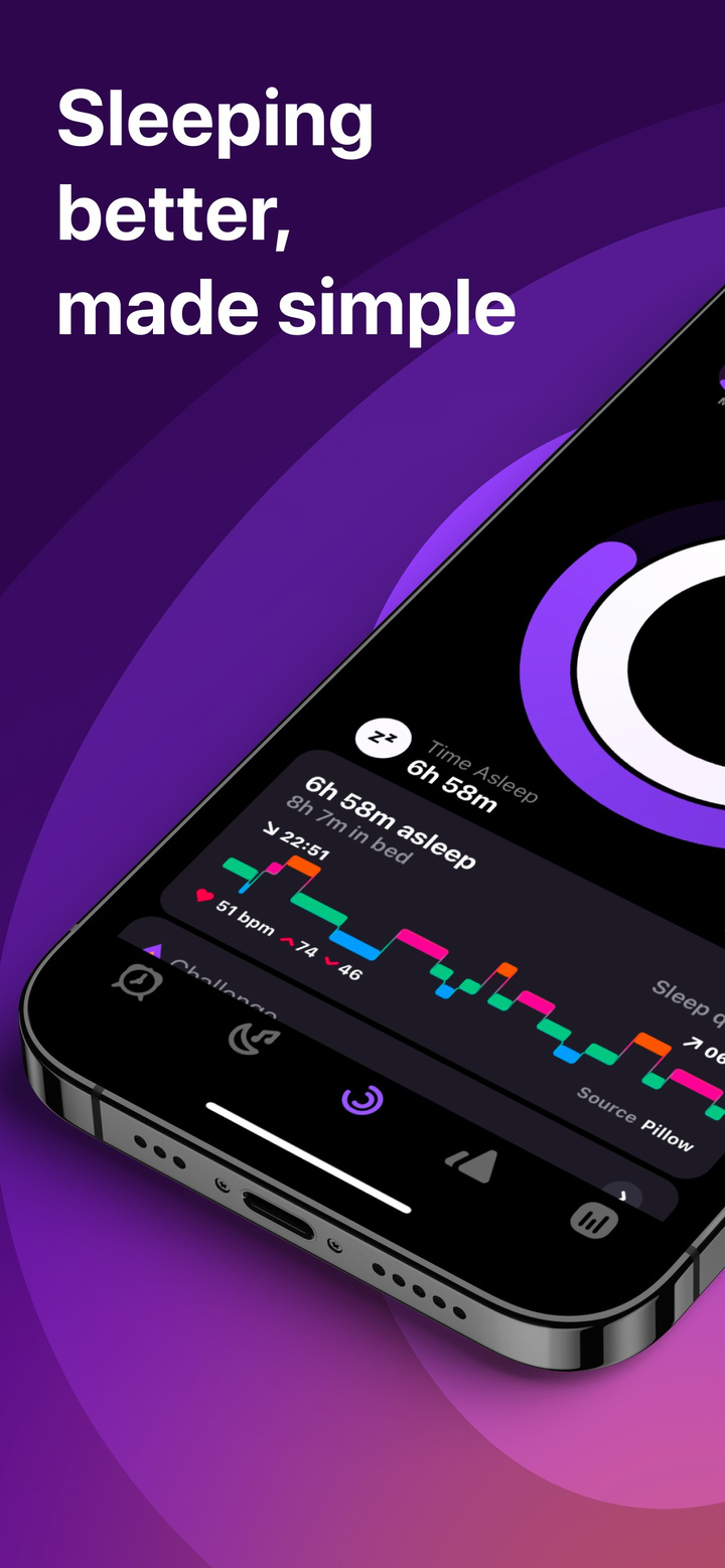 Pillow: Sleep Tracker app screenshot