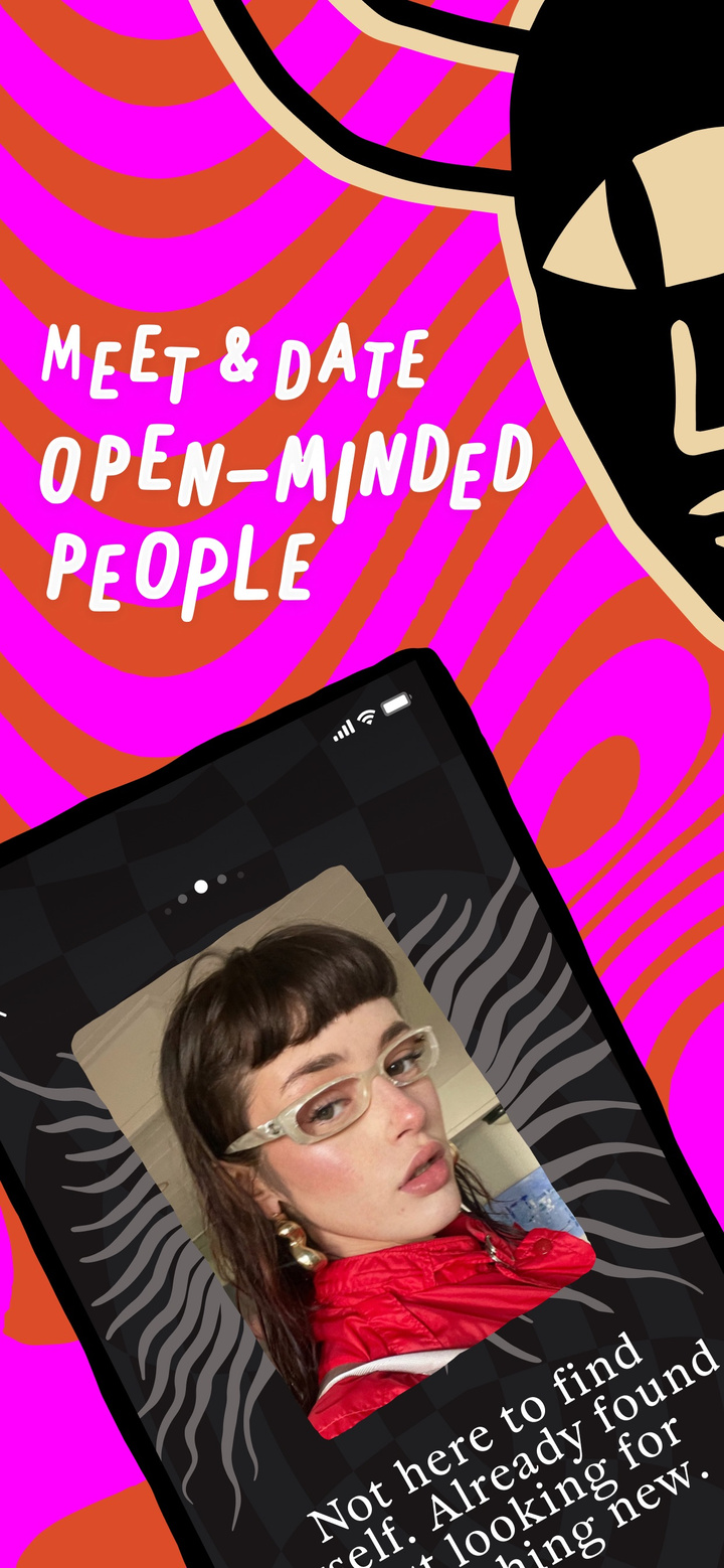 PURE: Open-Minded Dating App app screenshot