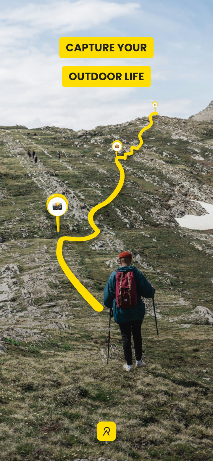 Relive: Hike & Ride Memories app screenshot