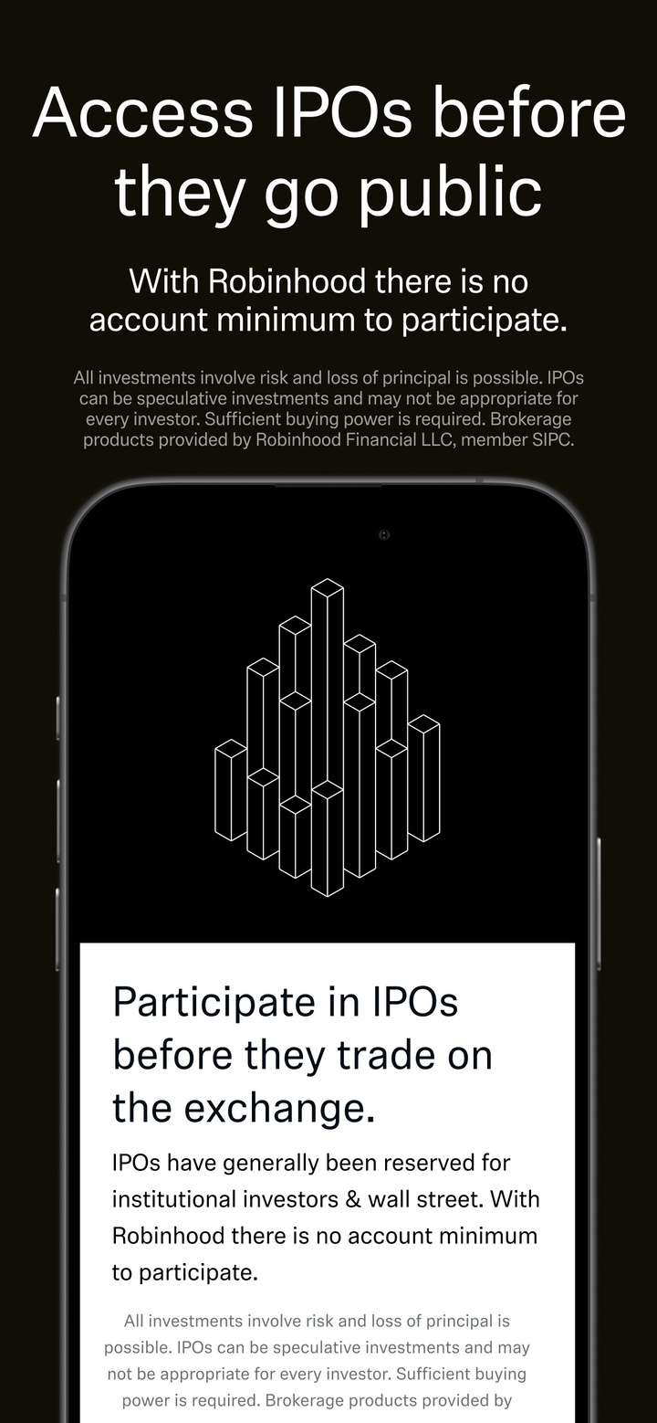 Robinhood app screenshot