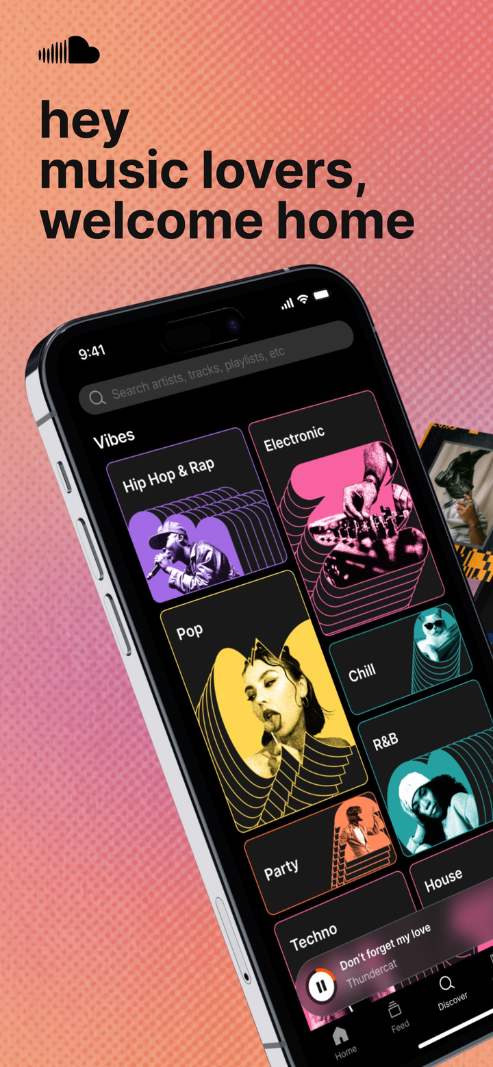 SoundCloud: The Music You Love app screenshot