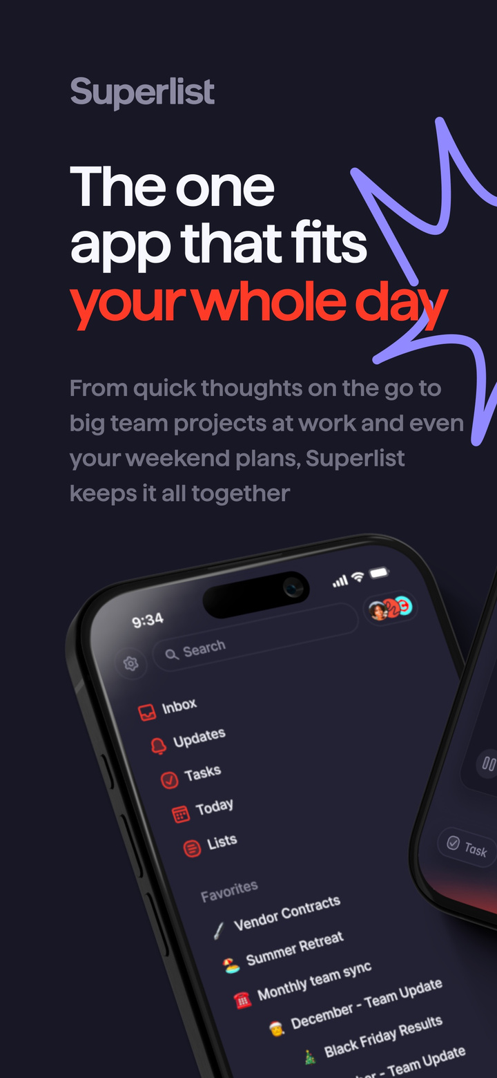 Superlist: To-Do List Planner product preview