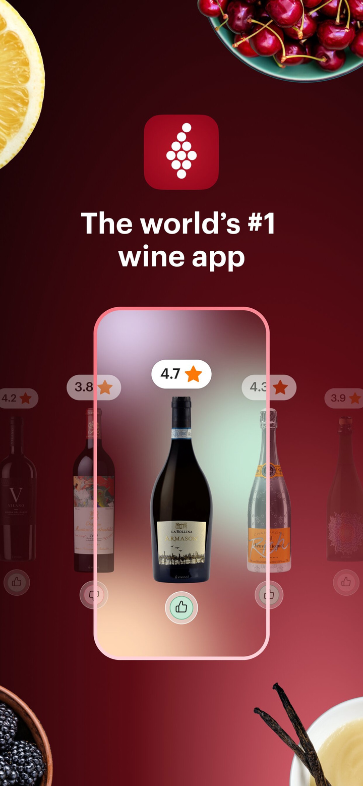 Vivino: Drink The Right Wine app screenshot