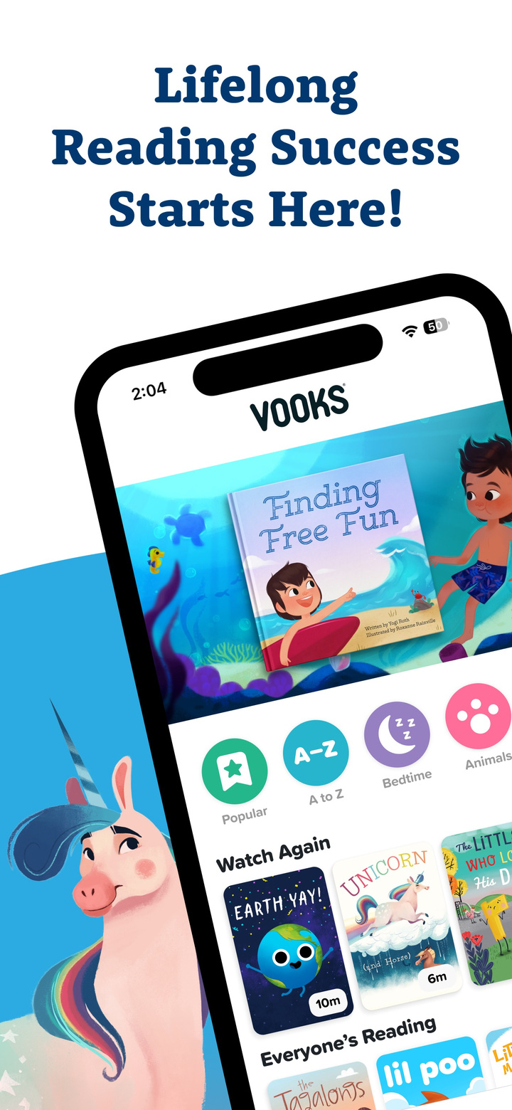 Vooks: Read-Aloud Kids' Books app screenshot