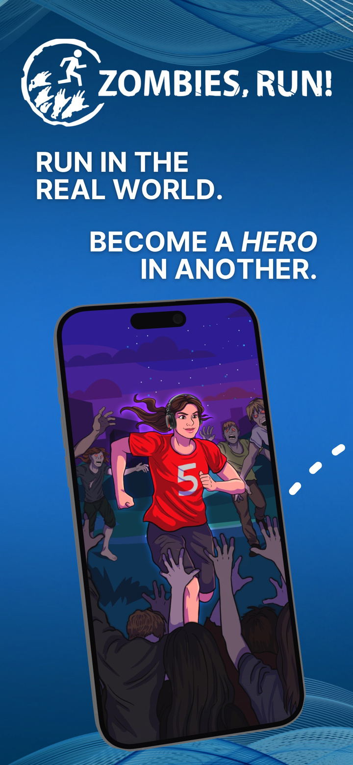 Zombies, Run! app screenshot