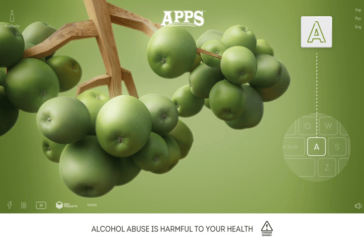 APPS website preview