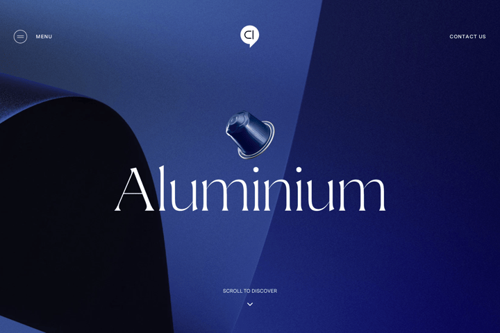 Aluminium website preview