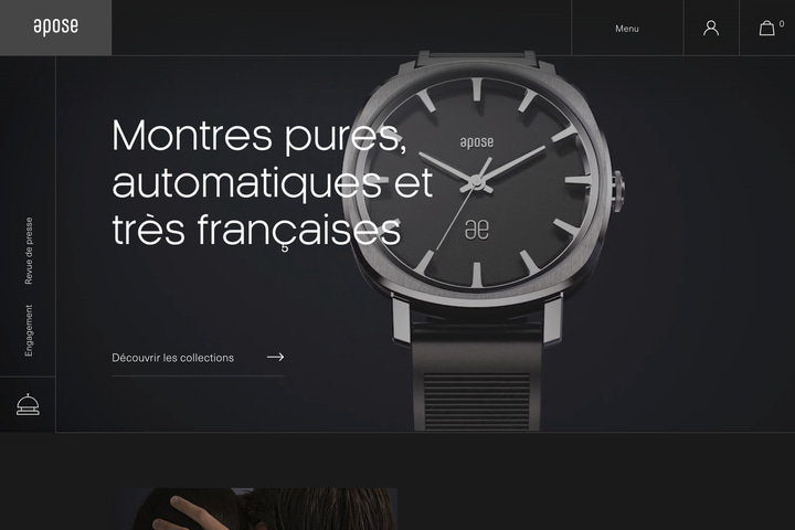 Apose website preview