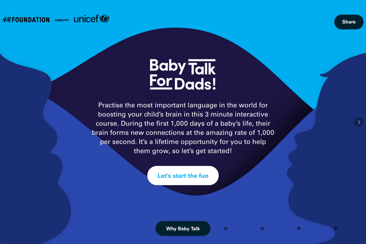 Babytalk website preview