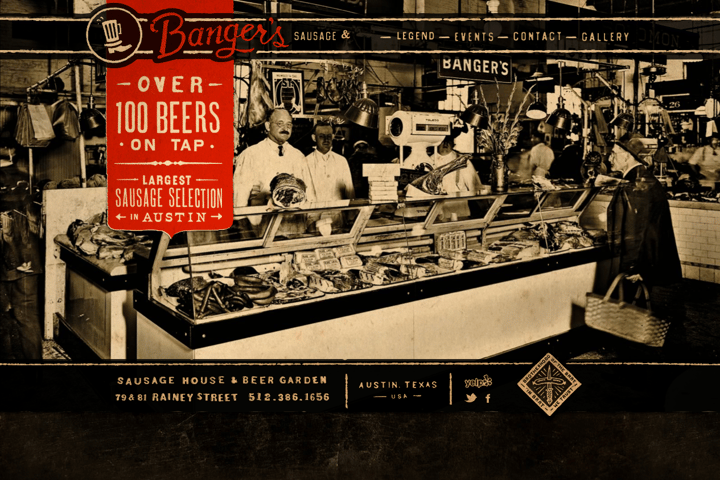 Banger’s website preview