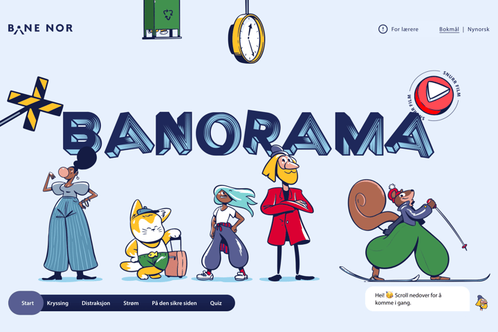 Banorama website preview