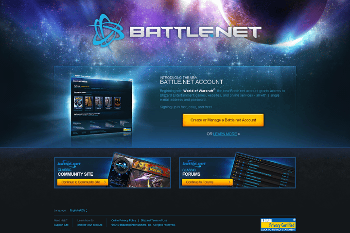Battle website preview