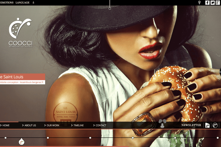 COOCCI website preview