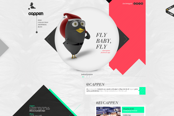 Cappen website preview