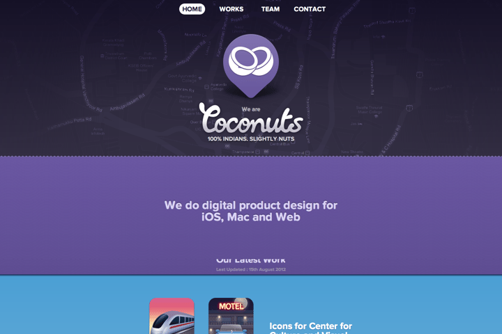 Coconuts website preview