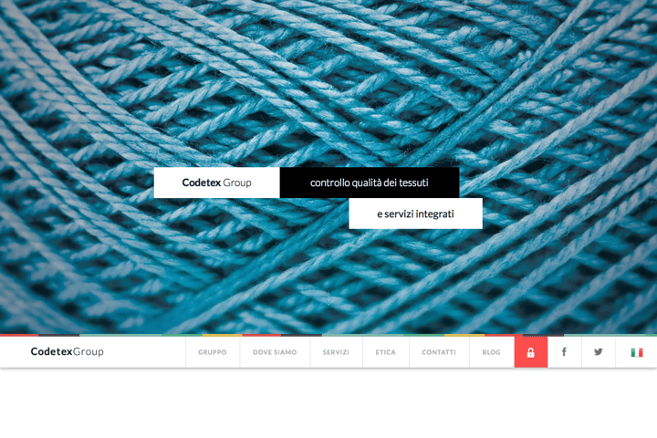 Codetex website preview