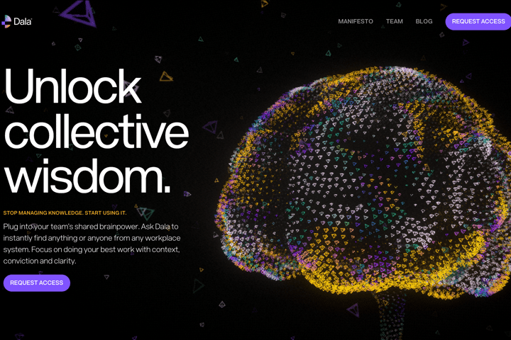 Dala website preview