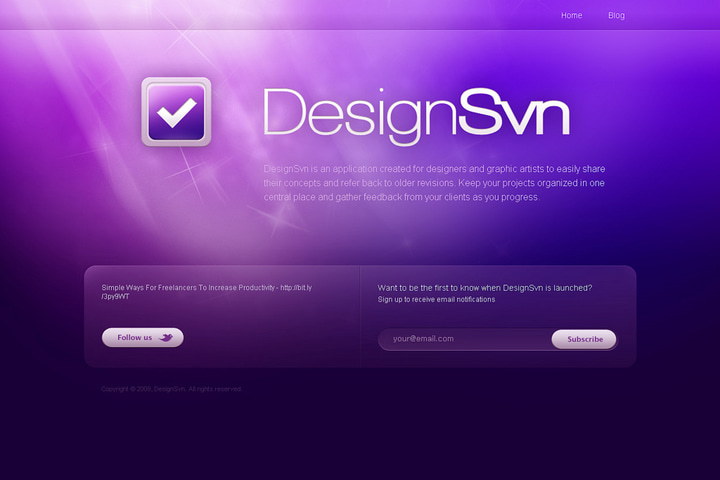 DesignSvn website preview