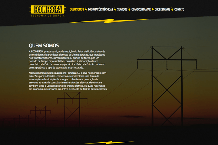 ECONERGIA website preview