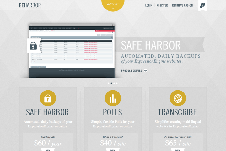 EEHarbor website preview