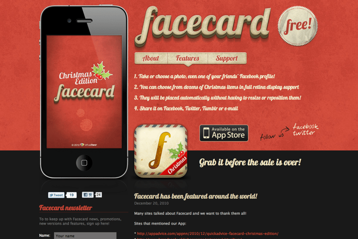 Facecard