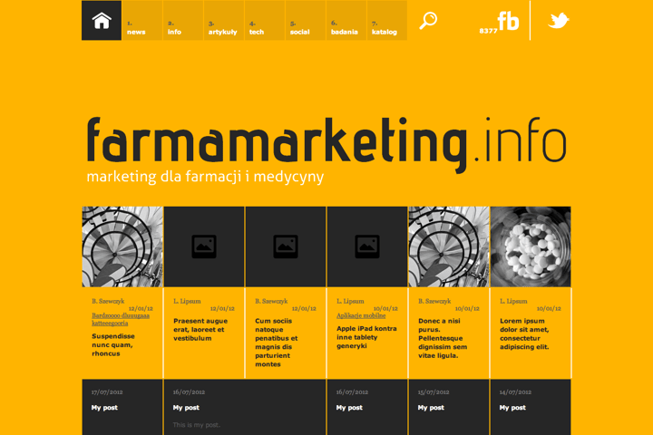 Farmamarketing website preview