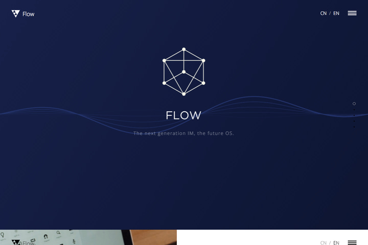 Flow website preview