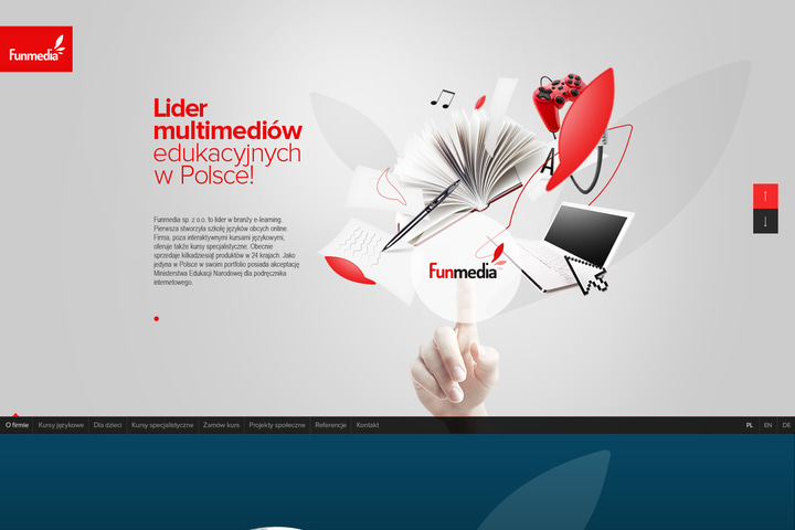 Funmedia website preview