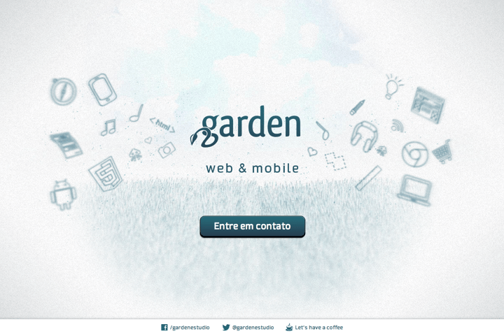 Garden website preview