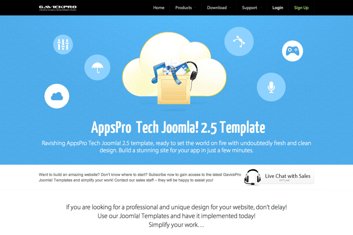 GavickPro website preview