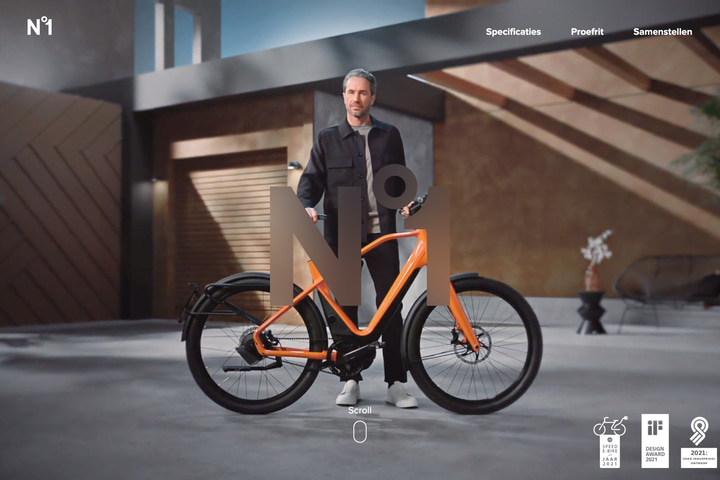 Gazelle Nº1 website preview