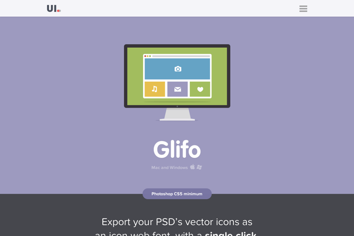 Glifo website preview