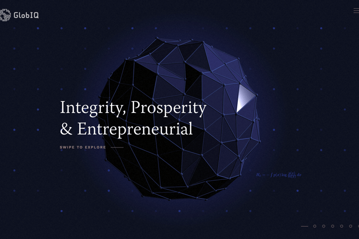GlobIQ website preview
