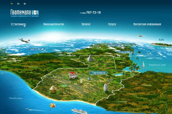 GuaHouse website preview