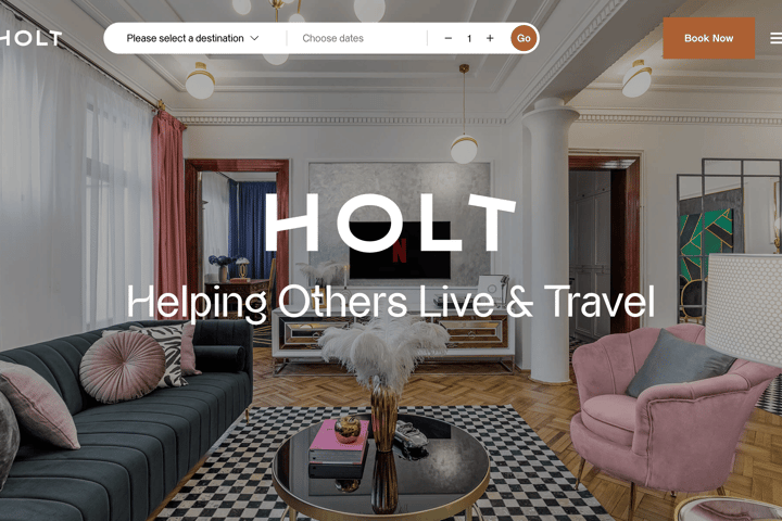 HOLT website preview