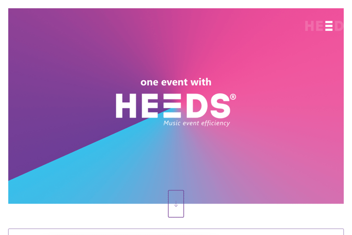 Heeds website preview