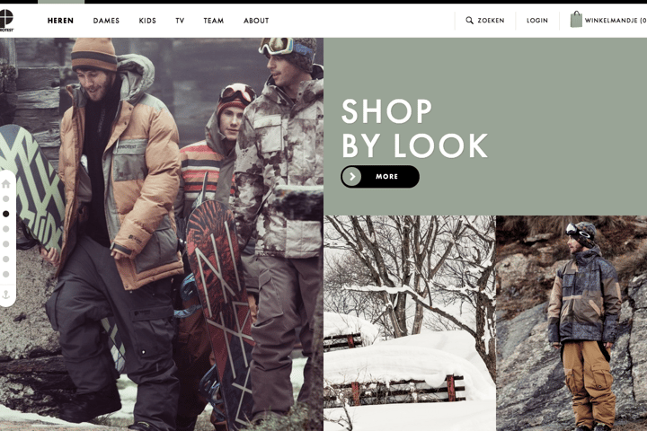 Heren website preview