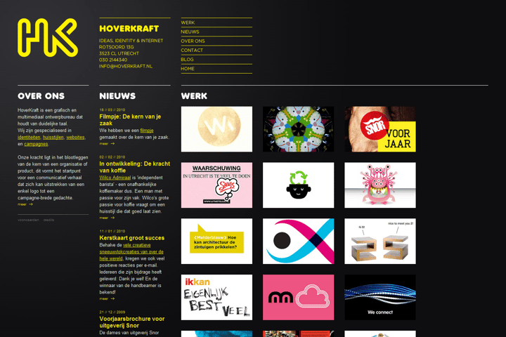 HoverKraft website preview
