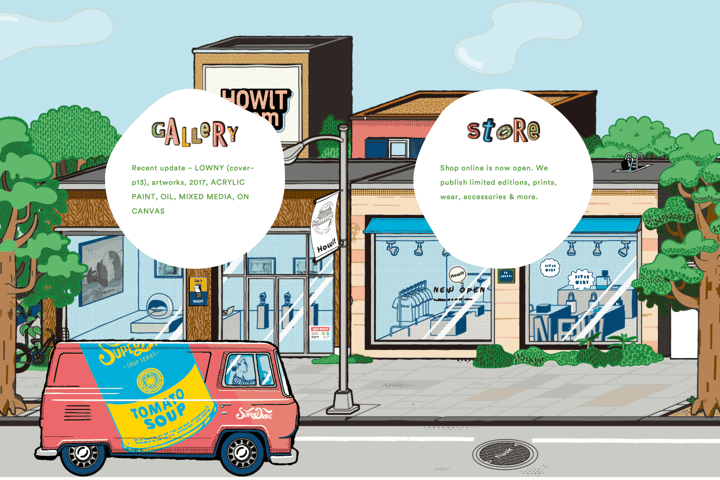 Howlt website preview