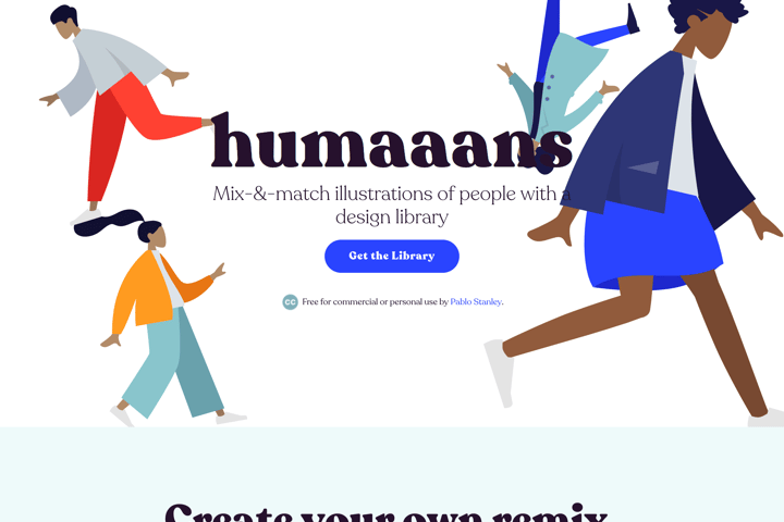 Humaaans website preview