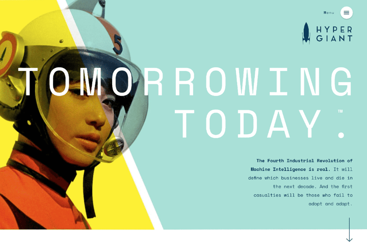 Hypergiant website preview