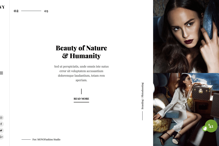IVY website preview