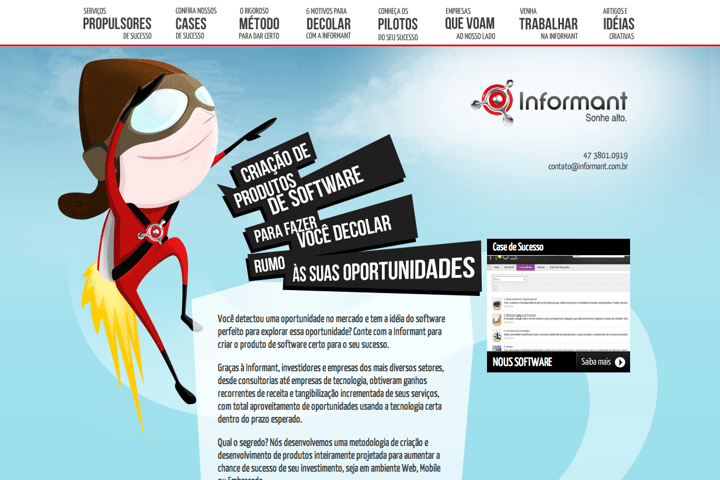 Informant website preview