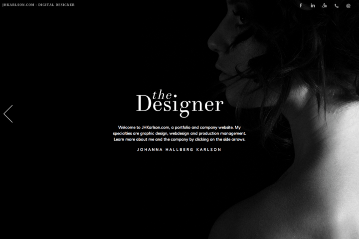 JHKarlson website preview